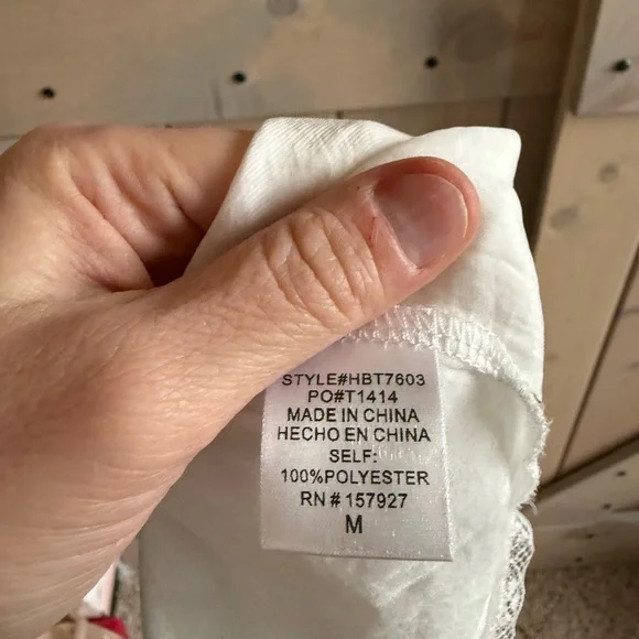 NWOT La Miel Lace Trim Cami Top - Picture 8 of 10